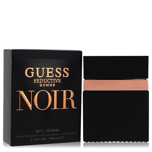 Guess-Seductive-Homme-Noir-by-Guess-For-Men Eau De Toilette Spray 3.4 oz (100 ml)