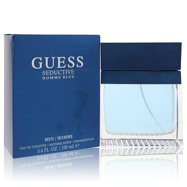 Guess-Seductive-Homme-Blue-by-Guess-For-Men Eau De Toilette Spray 3.4 oz (100 ml)