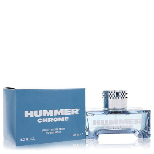 Hummer-Chrome-by-Hummer-For-Men Eau De Toilette Spray 4.2 oz (125 ml)