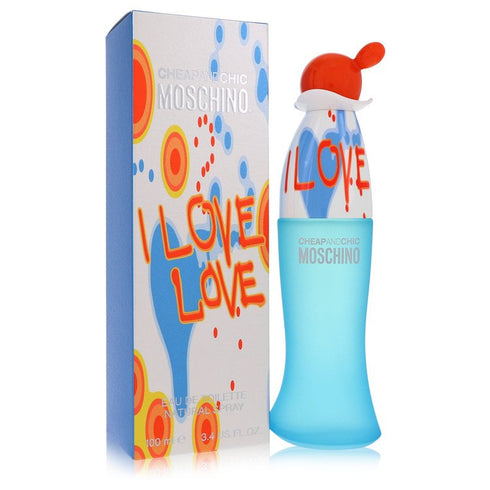 I-Love-Love-by-Moschino-For-Women Eau De Toilette Spray 3.4 oz (100 ml)