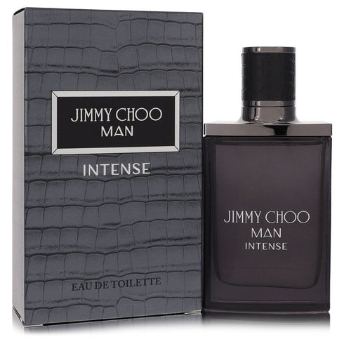 Jimmy-Choo-Man-Intense-by-Jimmy-Choo-For-Men Eau De Toilette Spray 1.7 oz (50 ml)