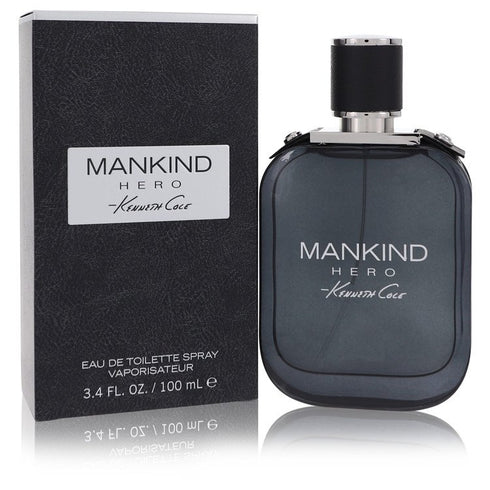Kenneth-Cole-Mankind-Hero-by-Kenneth-Cole-For-Men Eau De Toilette Spray 3.4 oz (100 ml)