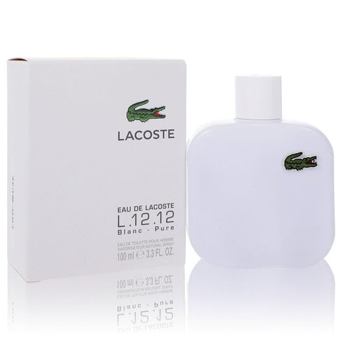 Lacoste-Eau-De-Lacoste-L.12.12-Blanc-by-Lacoste-For-Men Eau De Toilette Spray 3.3 oz (100 ml)