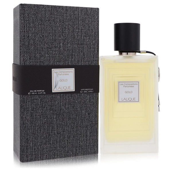 Les Compositions Parfumees Gold by Lalique For Women - Eau De Parfum Spray 3.3 oz