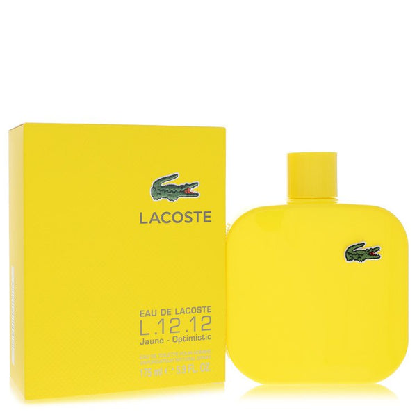 Lacoste-Eau-De-Lacoste-L.12.12-Jaune-by-Lacoste-For-Men Eau De Toilette Spray 5.9 oz (174 ml)