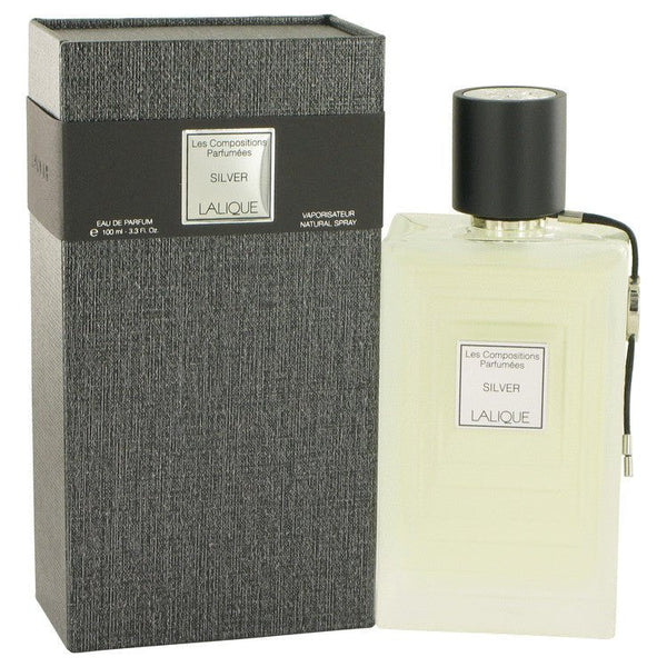 Les Compositions Parfumees Silver by Lalique For Women - Eau De Parfum Spray 3.3 oz