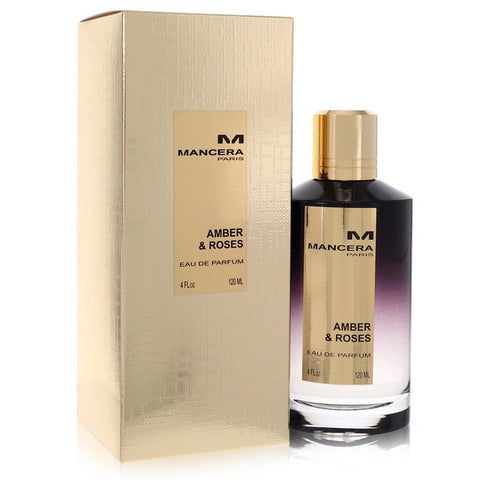 Mancera-Amber-&-Roses-by-Mancera-For-Women Eau De Parfum Spray (Unisex) 4 oz (120 ml)
