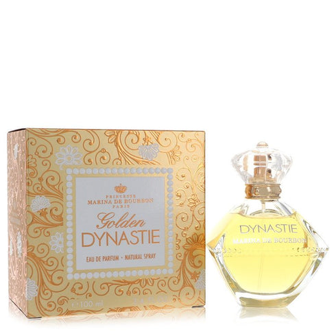 Golden-Dynastie-by-Marina-De-Bourbon-For-Women Eau De Parfum Spray 3.4 oz (100 ml)