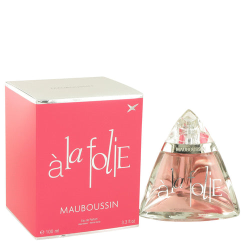 Mauboussin-A-La-Folie-by-Mauboussin-For-Women Eau De Parfum Spray 3.3 oz (100 ml)