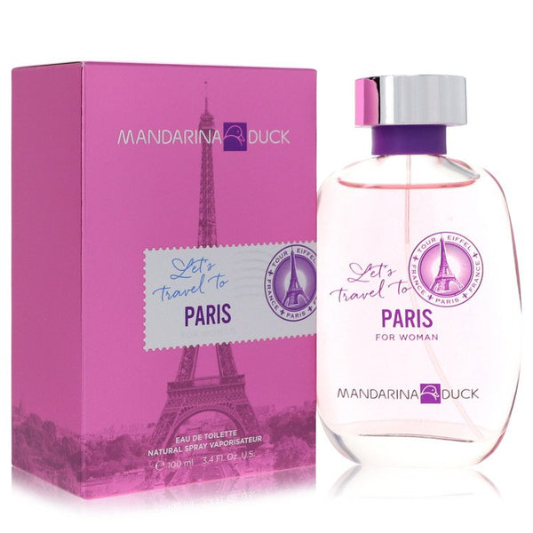 Mandarina-Duck-Let's-Travel-to-Paris-by-Mandarina-Duck-For-Women Eau De Toilette Spray 3.4 oz (100 ml)