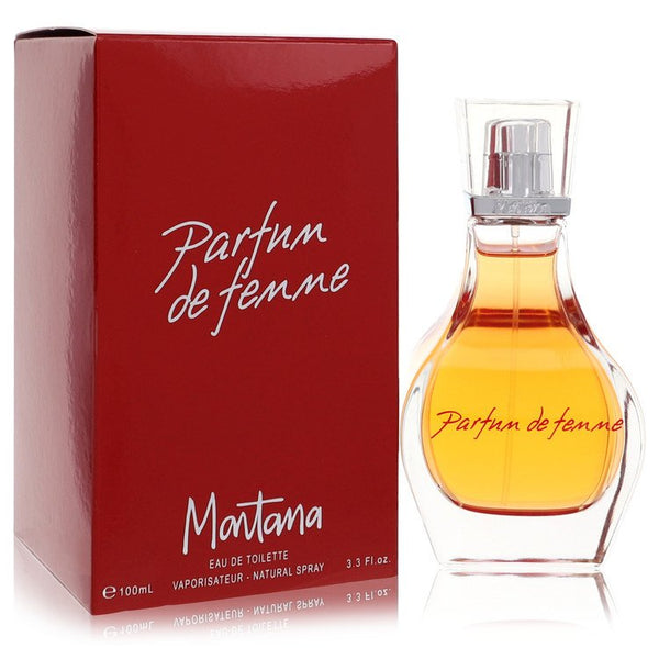 Montana-Parfum-De-Femme-by-Montana-For-Women Eau De Toilette Spray 3.3 oz (100 ml)