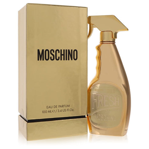 Moschino-Fresh-Gold-Couture-by-Moschino-For-Women Eau De Parfum Spray 3.4 oz (100 ml)