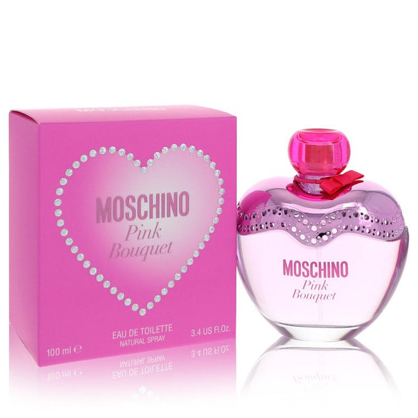 Moschino-Pink-Bouquet-by-Moschino-For-Women Eau De Toilette Spray 3.4 oz (100 ml)