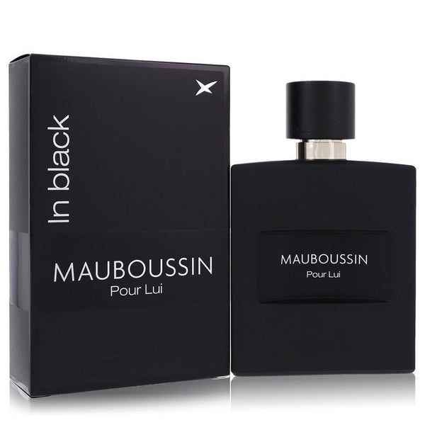 Mauboussin-Pour-Lui-In-Black-by-Mauboussin-For-Men Eau De Parfum Spray 3.4 oz (100 ml)