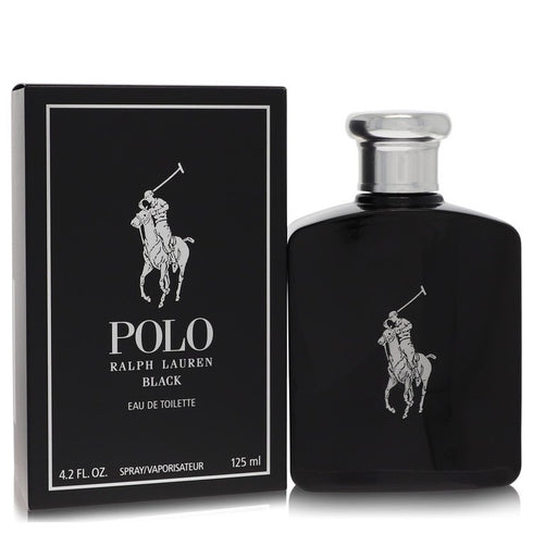 Polo-Black-by-Ralph-Lauren-For-Men Eau De Toilette Spray 4.2 oz (125 ml)