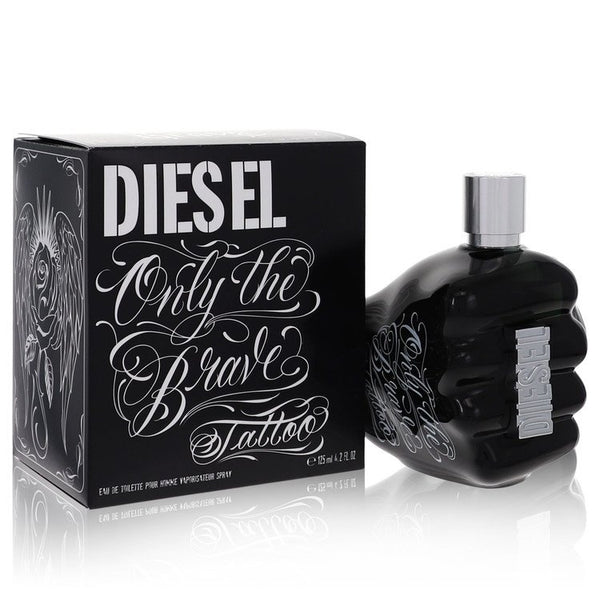 Only-The-Brave-Tattoo-by-Diesel-For-Men Eau De Toilette Spray 4.2 oz (125 ml)