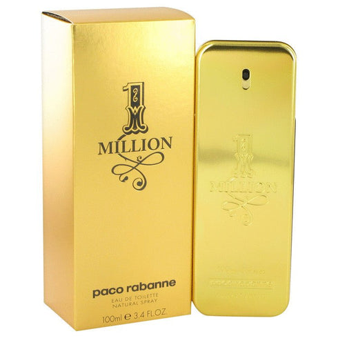 1 Million by Paco Rabanne For Men - Eau De Toilette Spray 100 ml (3.4 oz)