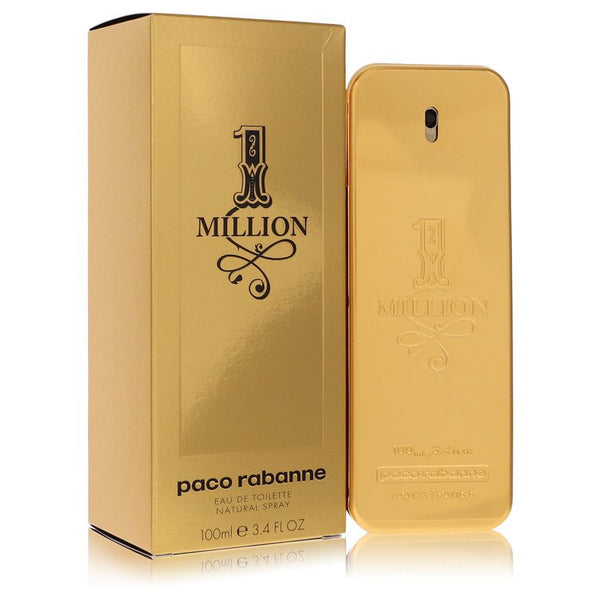 1-Million-by-Paco-Rabanne-For-Men Eau De Toilette Spray 3.4 oz (100 ml)