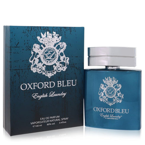 Oxford-Bleu-by-English-Laundry-For-Men Eau De Parfum Spray 3.4 oz (100 ml)