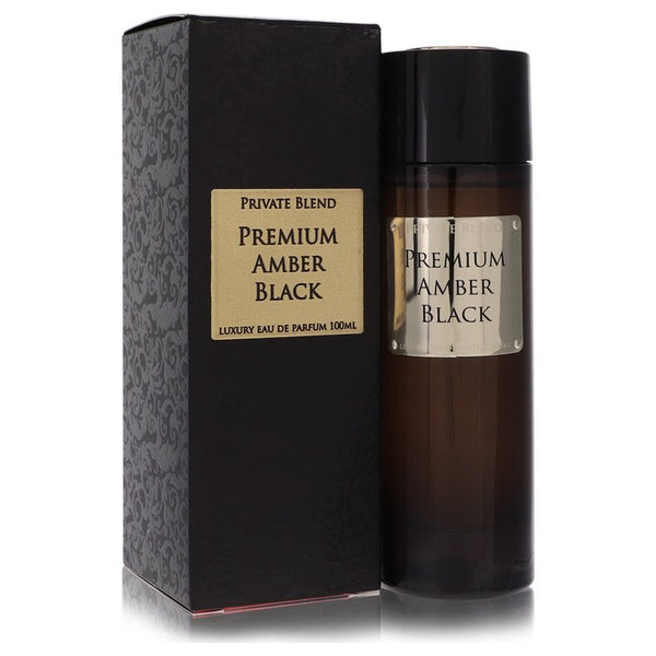Private-Blend-Premium-Amber-Black-by-Chkoudra-Paris-For-Men Eau De Parfum Spray 3.4 oz (100 ml)