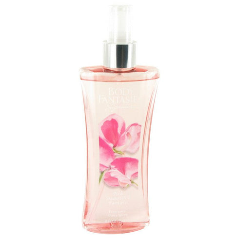 Body Fantasies Signature Pink Sweet Pea Fantasy by Parfums De Coeur For Women - Body Spray 8 oz
