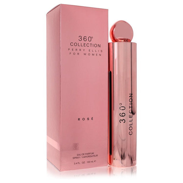 Perry-Ellis-360-Collection-Rose-by-Perry-Ellis-For-Women Eau De Parfum Spray 3.4 oz (100 ml)