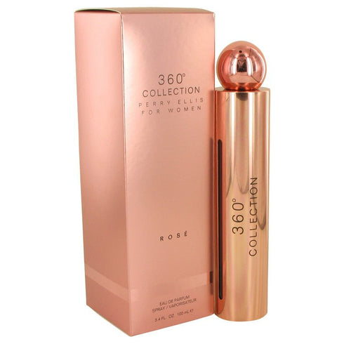 Perry Ellis 360 Collection Rose by Perry Ellis For Women - Eau De Parfum Spray 100 ml (3.4 oz)
