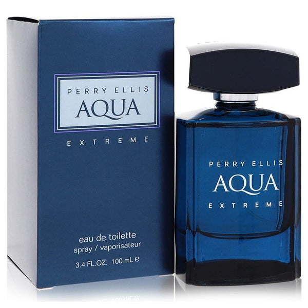 Perry-Ellis-Aqua-Extreme-by-Perry-Ellis-For-Men Eau De Toilette Spray 3.4 oz (100 ml)