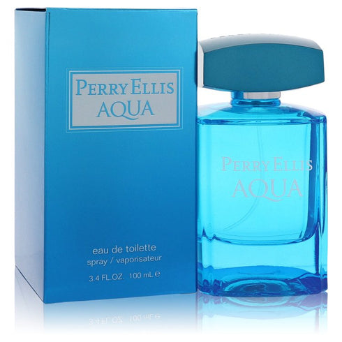 Perry-Ellis-Aqua-by-Perry-Ellis-For-Men Eau De Toilette Spray 3.4 oz (100 ml)