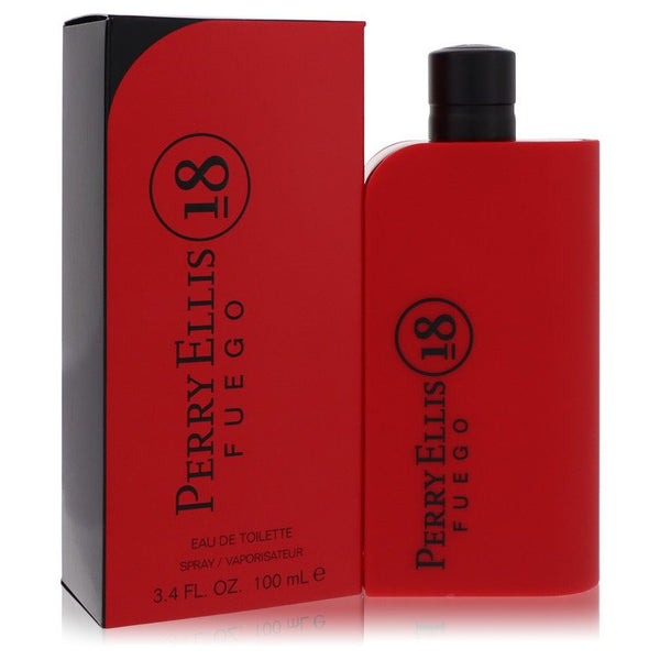 Perry-Ellis-18-Fuego-by-Perry-Ellis-For-Men Eau De Toilette Spray 3.4 oz (100 ml)