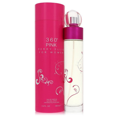 perry-ellis-360-Pink-by-Perry-Ellis-For-Women Eau De Parfum Spray 3.4 oz (100 ml)