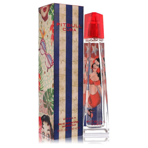 Pitbull-Cuba-by-Pitbull-For-Women Eau De Parfum Spray 3.4 oz (100 ml)