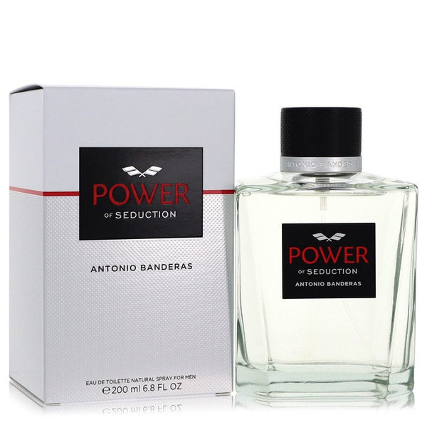 Power-of-Seduction-by-Antonio-Banderas-For-Men Eau De Toilette Spray 6.7 oz (200 ml)