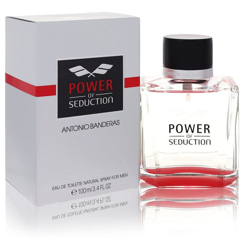 Power-of-Seduction-by-Antonio-Banderas-For-Men Eau De Toilette Spray 3.4 oz (100 ml)
