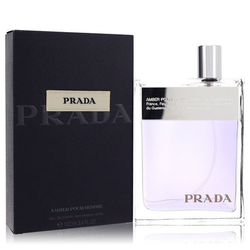 Prada-Amber-by-Prada-For-Men Eau De Toilette Spray 3.4 oz (100 ml)