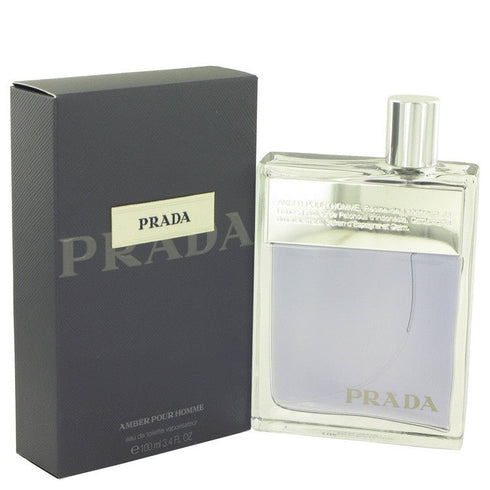 Prada Amber by Prada For Men - Eau De Toilette Spray 100 ml (3.4 oz)