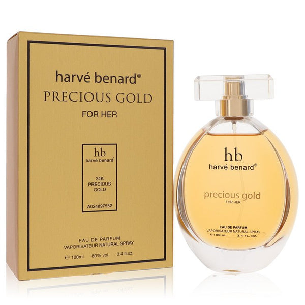 Precious-Gold-by-Harve-Benard-For-Women Eau De Parfum Spray 3.4 oz (100 ml)