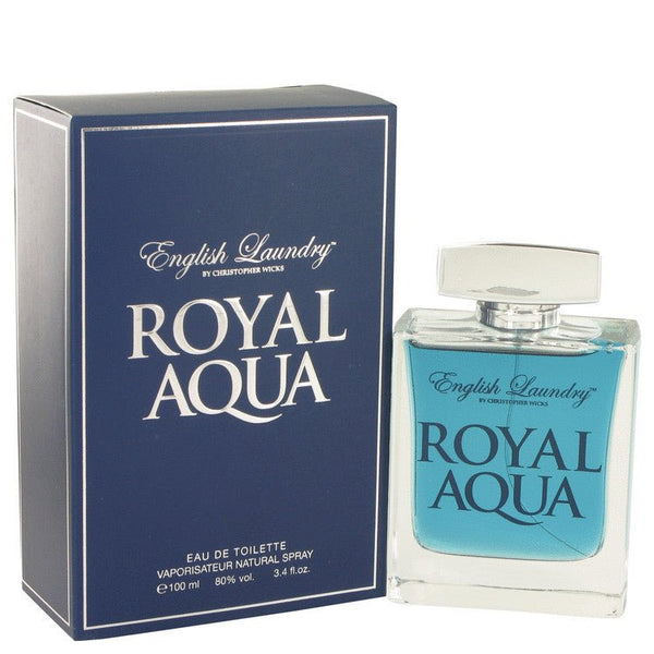Royal Aqua by English Laundry For Men - Eau De Toilette Spray 100 ml (3.4 oz)
