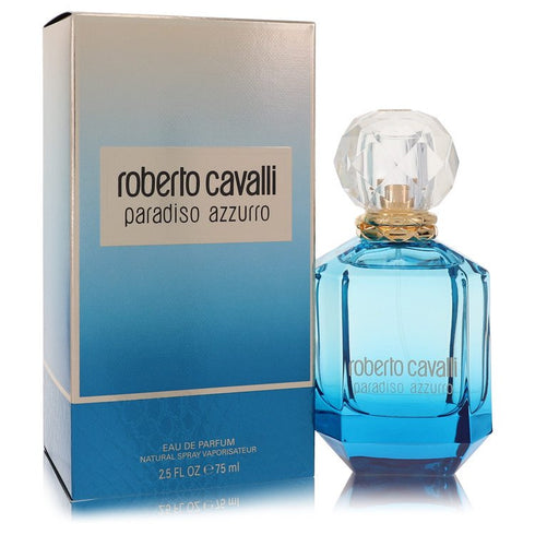 Roberto-Cavalli-Paradiso-Azzurro-by-Roberto-Cavalli-For-Women Eau De Parfum Spray 2.5 oz (75 ml)