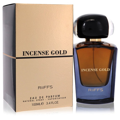 Incense-Gold-by-Riiffs-For-Women Eau De Parfum Spray (Unisex) 3.4 oz (100 ml)