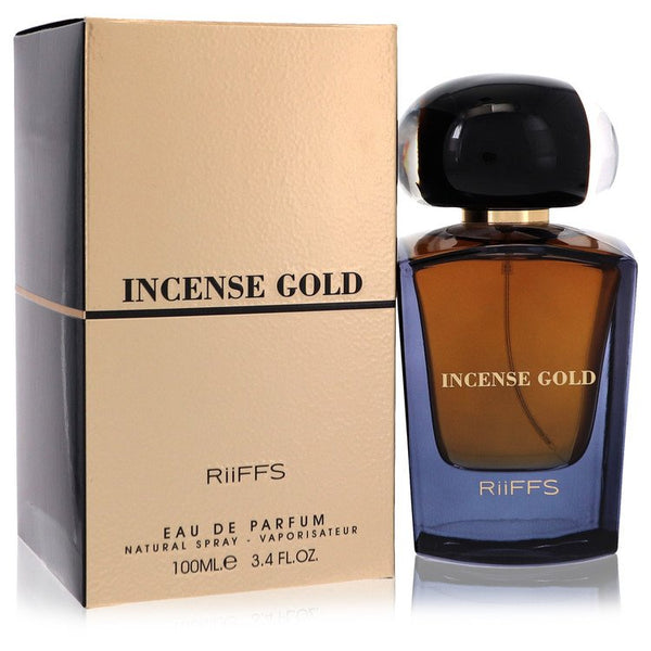 Incense-Gold-by-Riiffs-For-Women Eau De Parfum Spray (Unisex) 3.4 oz (100 ml)