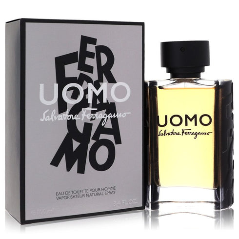 Salvatore-Ferragamo-Uomo-by-Salvatore-Ferragamo-For-Men Eau De Toilette Spray 3.4 oz (100 ml)