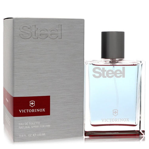 Swiss-Army-Steel-by-Swiss-Army-For-Men Eau De Toilette Spray 3.4 oz (100 ml)