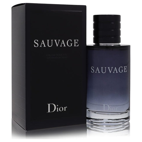 Sauvage-by-Christian-Dior-For-Men Eau De Toilette Spray 3.4 oz (100 ml)