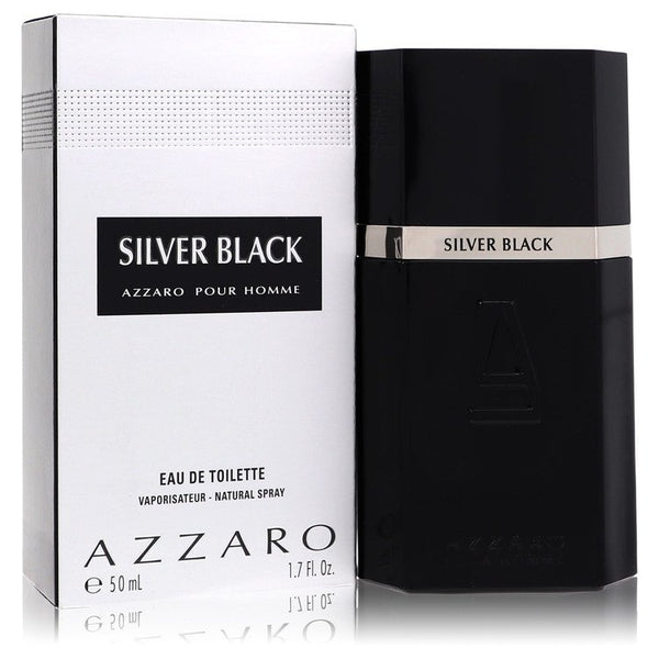 Silver-Black-by-Azzaro-For-Men Eau De Toilette Spray 1.7 oz (50 ml)