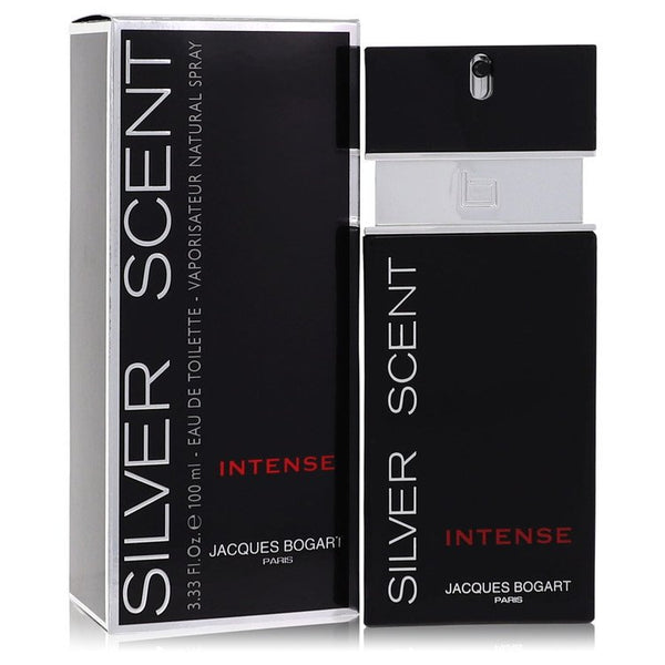 Silver-Scent-Intense-by-Jacques-Bogart-For-Men Eau De Toilette Spray 3.33 oz (98 ml)