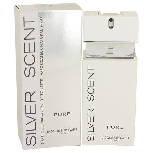 Silver Scent Pure by Jacques Bogart For Men - Eau De Toilette Spray 100 ml (3.4 oz)