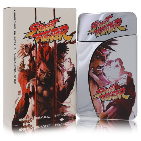 Street-Fighter-by-Capcom-For-Men Eau De Toilette Spray 3.4 oz (100 ml)