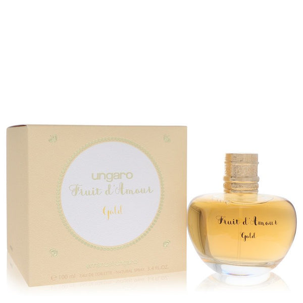 Ungaro Fruit D'Amour Gold by Ungaro For Women - Eau De Toilette Spray 100 ml (3.4 oz)