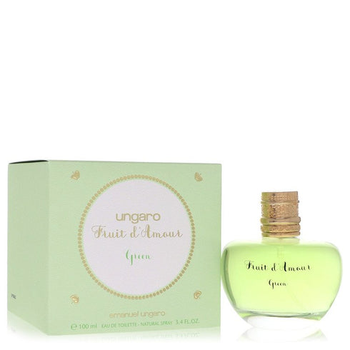 Ungaro-Fruit-D'amour-Green-by-Ungaro-For-Women Eau De Toilette Spray 3.4 oz (100 ml)